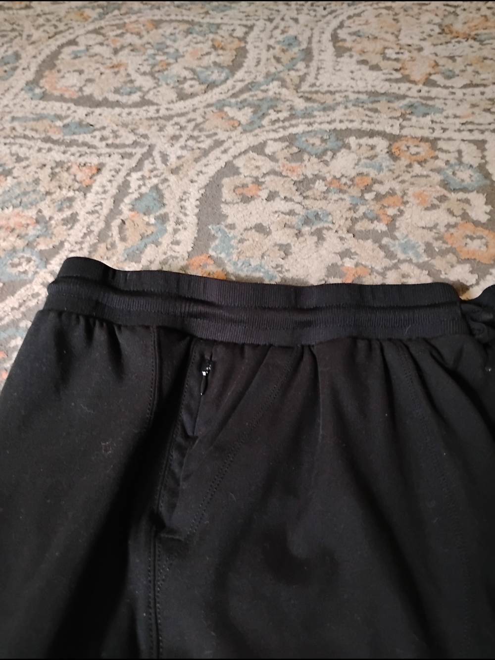 Cynthia Rowley Black Track Joggers With Pockets And Drawstring - Picture 3 of 4